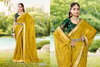 Nitya By 5D Designer Dull Moss Crape Wholesale Designer Saree Suppliers In Mumbai